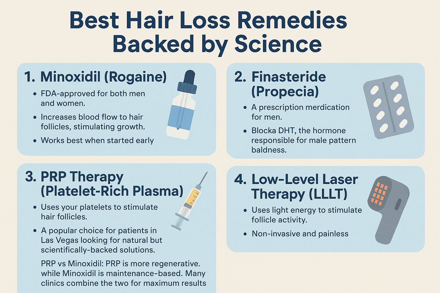 Best Hair Loss Remedies Backed by Science