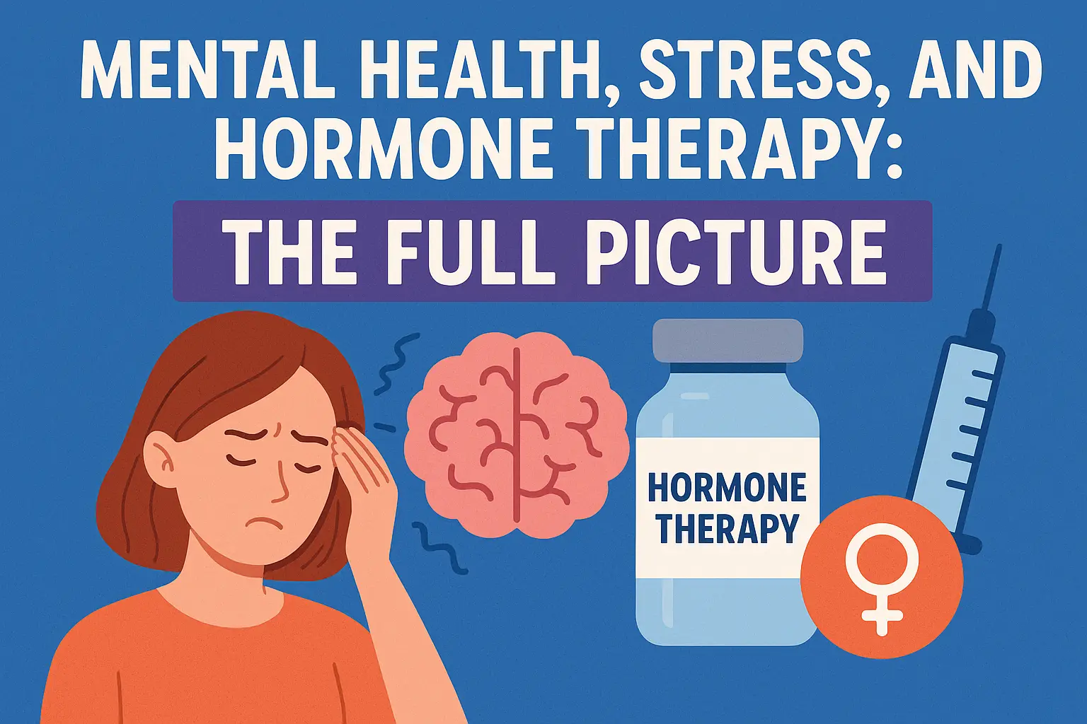 Mental Health, Stress, and Hormone Therapy: The Full Picture