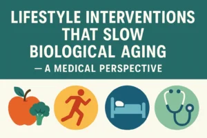 Lifestyle Interventions That Slow Biological Aging — A Medical Perspective